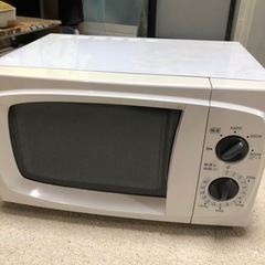 電子レンジ　ジャンク品決まりました。