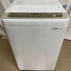 【北見市発】パナソニック Panasonic 全自動洗濯機 NA-F50B12 2019年製5.0kg (E1968wY)
