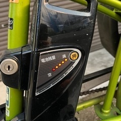 【お譲り先決定】子ども乗せ電動自転車　ギュット・ミニDX Panasonic 