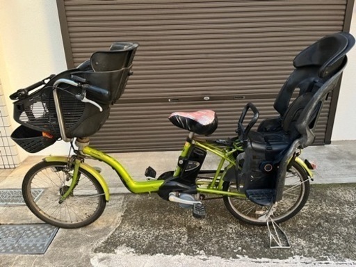 【お譲り先決定】子ども乗せ電動自転車　ギュット・ミニDX Panasonic