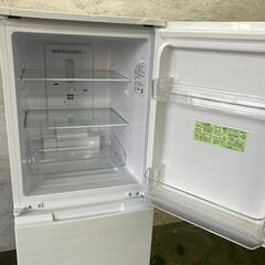 SHARP】 シャープ 冷凍冷蔵庫 容量152L 冷蔵室94L 冷凍室58L SJ-D15G-W 
