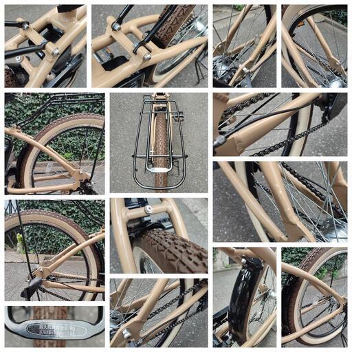 カスタム BP02 デザートイエロー 子供乗せ 26インチ リミッターカット