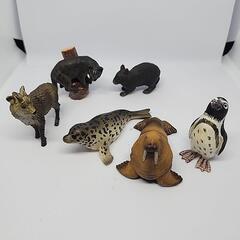 動物フィギュア6体セット