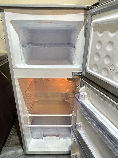 （取引中）シャープ　2ドア冷凍冷蔵庫　118L