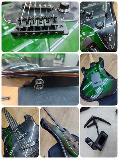 J040☆スタンドetc…付き☆SELDER☆エレキギター☆ストラトタイプ