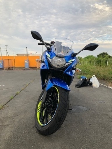 SUZUKI GSX250R 4031km 自賠責令和8年8月 エクスターカラー スズキ