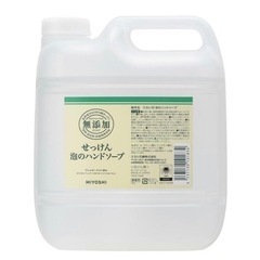 ミヨシ石鹸 無添加せっけん泡のハンドソープ  3L