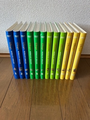Disney WORLD OF ENGLISH DVD12枚