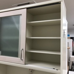 レンジボード　2枚扉　ホワイト【トレファク堺福田店】