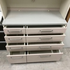 レンジボード　2枚扉　ホワイト【トレファク堺福田店】