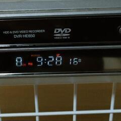 MITSUBISHI　DVR-HE650 HDD&DVDレコーダー