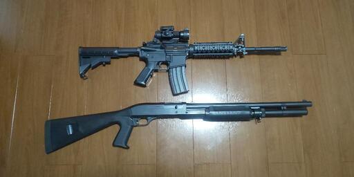 次世代電動ガンM4A1とM3