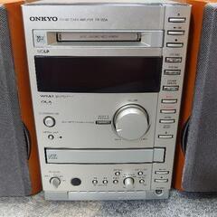 【受付停止中】ONKYO  CD・MDコンポ