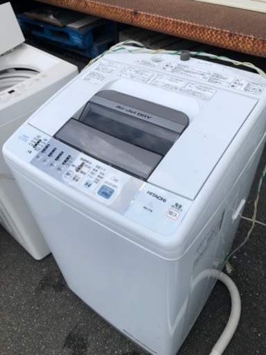 福岡市内配送無料　HITACHI(日立)の7.0kg全自動洗濯機「NW-Z78