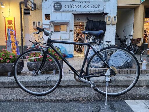 　クロスバイク　ＷＥＥＫＥＮＤ　ＢＩＫＥ　700x28c  7変速　フレーム　アルミ　黒　配達可能