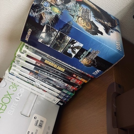 Xbox360本体とゲームソフト