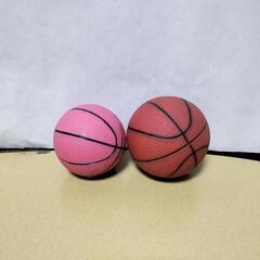 ②バスケットボール　ミニバスケ　赤＆ピンク　子ども用　おもちゃ　...