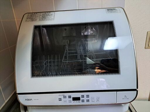 アクア食洗機ADW-GM3 保証4年残っています