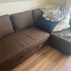 IKEA 3人座りソファ、ソファベッド