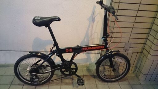 ★★★都心GO STOP得意なミニベロ【ハマー １８インチ 折り畳み自転車・シマノ外装６段変速】★★★ 都心GO STOP得意なミニベロ【ハマー 18インチ 折り畳み自転車