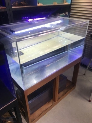 1200水槽　大型水槽　アクリル水槽　セット
