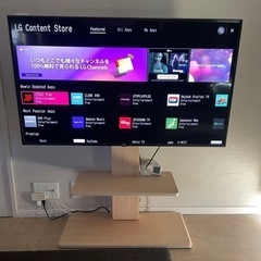 【美品】LG 50型 4Kチューナー内蔵　VA液晶パネル 美品】LG 50型 4Kチューナー内蔵 VA液晶パネル