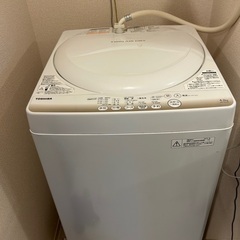 (取引中)TOSHIBA洗濯機　24以降の取引希望です