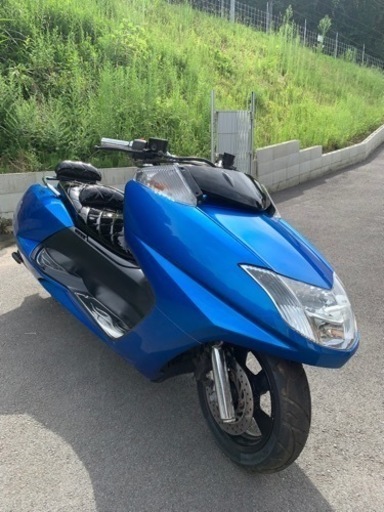 オススメ★マグザム 250  ブルー SG17J  シート張り替え★