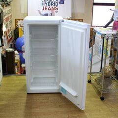 冷凍庫 100L 2017年製 1ドア ハイアール JF-NU100G 右開き 前開き 冷凍ストッカー ホワイト Haier 札幌市 清田区 平岡