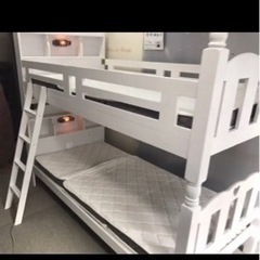 ニトリ　2段ベッド+マットレス