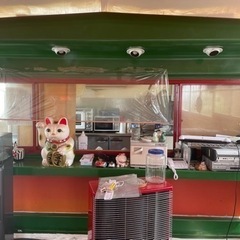 売約済み屋台風レストランコンテナキッチン付き