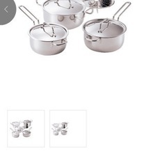 新品　ジオプロダクト　鍋５点セット