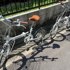 【2台セット】ARUN 20インチ 折り畳み自転車 シマノ6段変...