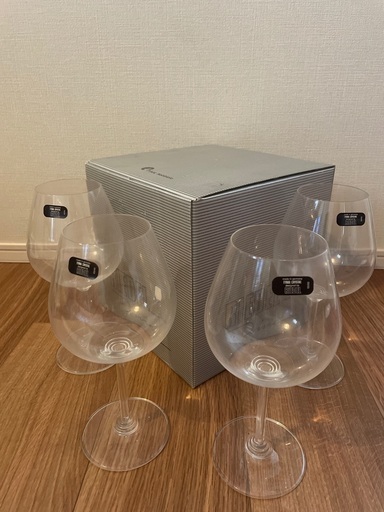 ワイングラス　4脚セット　RIEDEL 未使用品