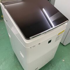 ★SHARP★タテ型洗濯乾燥機 10kg 2019年 ES-PT...