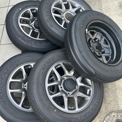 ジムニー　JB64 純正ホイール　5本　タイヤセット ジムニーJB64 純正タイヤホイール5本セット - メルカリ