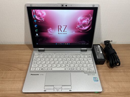 お買い得品・SIM搭載＞　08115 超軽量 Panasonic CF-RZ6８GB/SSD256 /i5 タッチパネル　office Win11