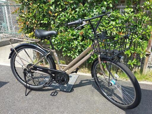 ほぼ新品！自転車 26インチ 6段変速 丸石サイクル製