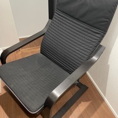 IKEA POANG ポエング 椅子 ブラックブラウン