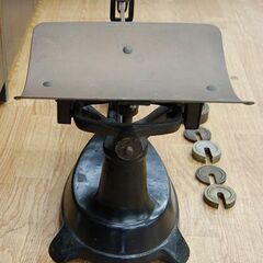 上皿さおはかり 天秤 年代物 アンティーク ヴィンテージ コレクション 札幌市 清田区 平岡