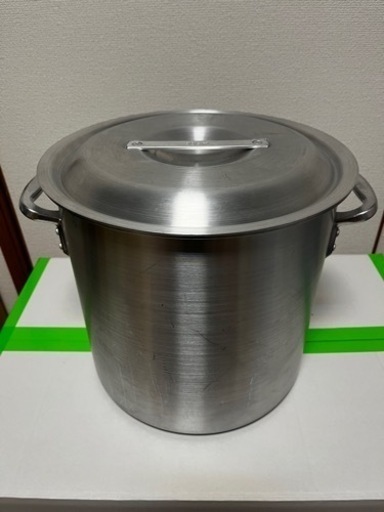 【中古】KIPROSTAR 業務用アルミ寸胴鍋