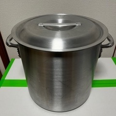 【中古】KIPROSTAR 業務用アルミ寸胴鍋