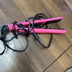 ヘアアイロン ピンク中古