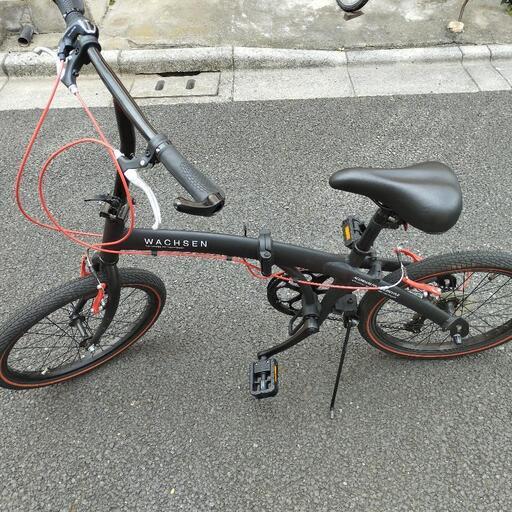 WACHSENヴァクセン 折り畳み自転車6段変速