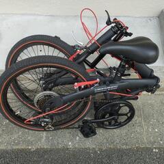 【ネット決済】WACHSENヴァクセン 折り畳み自転車6段変速
