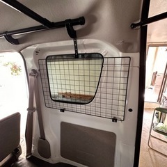 スズキエブリィ用　車内釣り竿ラック