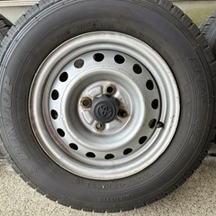 トヨタ純正13インチタイヤホイールセット
