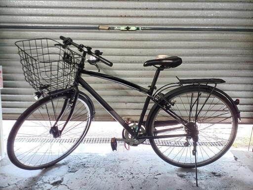 自転車中古クロスバイクシティサイクルMARUKINNostalia外装6段変速  