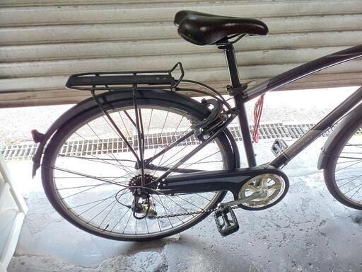 自転車中古クロスバイクシティサイクルMARUKINNostalia外装6段変速  