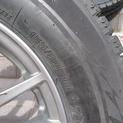 パッソ　夏冬タイヤセット